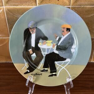 Guy Buffet Collection GBC Apéritif Porcelain Salad Bread Dessert Plate